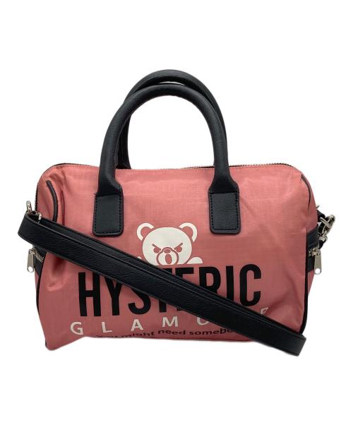 Hysteric Glamour（ヒステリックグラマー）Hysteric Glamour (ヒステリックグラマー) 2WAYショルダーバッグ ピンクの古着・服飾アイテム