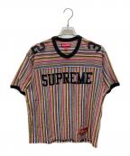 SUPREMEシュプリーム）の古着「Open Knit Football Top」｜マルチカラー