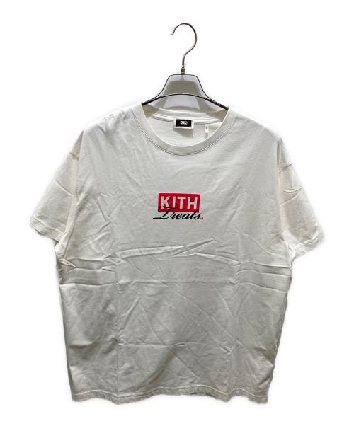 KITH（キス）KITH (キス) プリントTシャツ ホワイト サイズ:XLの古着・服飾アイテム