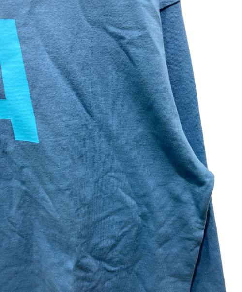 WIND AND SEA（ウィンダンシー）WIND AND SEA (ウィンダンシー) ロゴロングスリーブカットソー ブルー サイズ:Lの古着・服飾アイテム