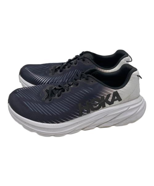 HOKAONEONE（ホカオネオネ）HOKAONEONE (ホカオネオネ) RINCON 3 WIDE ブラック×ホワイト サイズ:26.5の古着・服飾アイテム