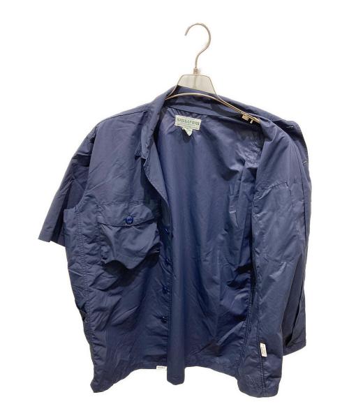 SASSAFRAS（ササフラス）SASSAFRAS (ササフラス) 半袖シャツ ネイビー サイズ:XLの古着・服飾アイテム