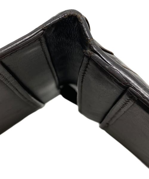 BOTTEGA VENETA（ボッテガベネタ）BOTTEGA VENETA (ボッテガベネタ) イントレチャートロングウォレット ブラウンの古着・服飾アイテム