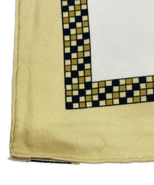 HERMES（エルメス）HERMES (エルメス) シルクスカーフ イエローの古着・服飾アイテム