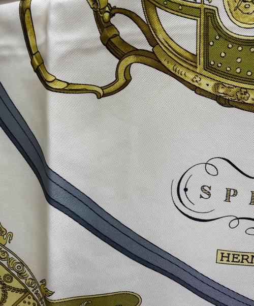 HERMES（エルメス）HERMES (エルメス) シルクスカーフ レッドの古着・服飾アイテム