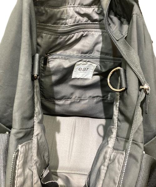 ear PAPILLONNER（イアパピヨネ）ear PAPILLONNER (イアパピヨネ) 樹脂パーツトートバッグ ブラックの古着・服飾アイテム