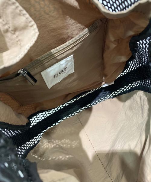 ear PAPILLONNER（イアパピヨネ）ear PAPILLONNER (イアパピヨネ) メッシュライトショルダーバッグ ブラックの古着・服飾アイテム