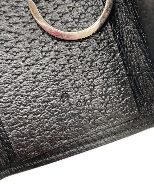 GUCCI（グッチ）GUCCI (グッチ) アニマリエレザーキーケース ブラックの古着・服飾アイテム