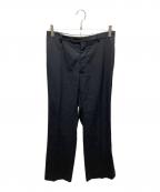 Maison Margielaメゾンマルジェラ）の古着「サイドスリットスラックスパンツ」｜ブラック