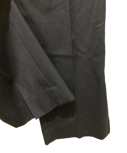 Maison Margiela（メゾンマルジェラ）Maison Margiela (メゾンマルジェラ) サイドスリットスラックスパンツ ブラック サイズ:48の古着・服飾アイテム