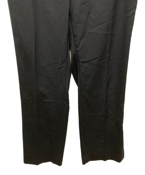 Maison Margiela（メゾンマルジェラ）Maison Margiela (メゾンマルジェラ) サイドスリットスラックスパンツ ブラック サイズ:48の古着・服飾アイテム