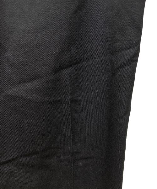 Maison Margiela（メゾンマルジェラ）Maison Margiela (メゾンマルジェラ) サイドスリットスラックスパンツ ブラック サイズ:48の古着・服飾アイテム