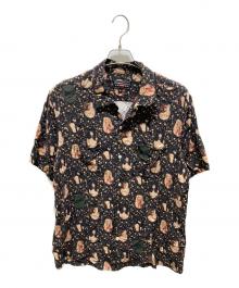 SUPREME×Hysteric Glamour（シュプリーム×ヒステリックグラマー）の古着「Blurred Girls Rayon S/S Shirt」｜ブラック