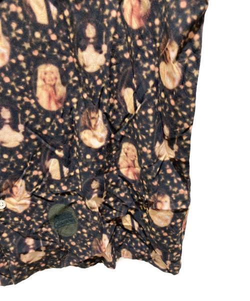 SUPREME（シュプリーム）SUPREME (シュプリーム) Hysteric Glamour (ヒステリックグラマー) Blurred Girls Rayon S/S Shirt ブラック サイズ:Mの古着・服飾アイテム