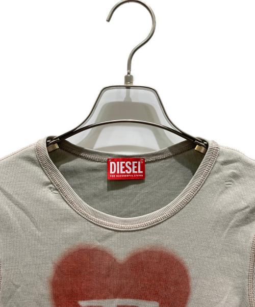 DIESEL（ディーゼル）DIESEL (ディーゼル) T-ELE ベージュ サイズ:XSの古着・服飾アイテム