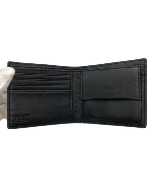 DIESEL（ディーゼル）DIESEL (ディーゼル) 2つ折り財布 ブラックの古着・服飾アイテム