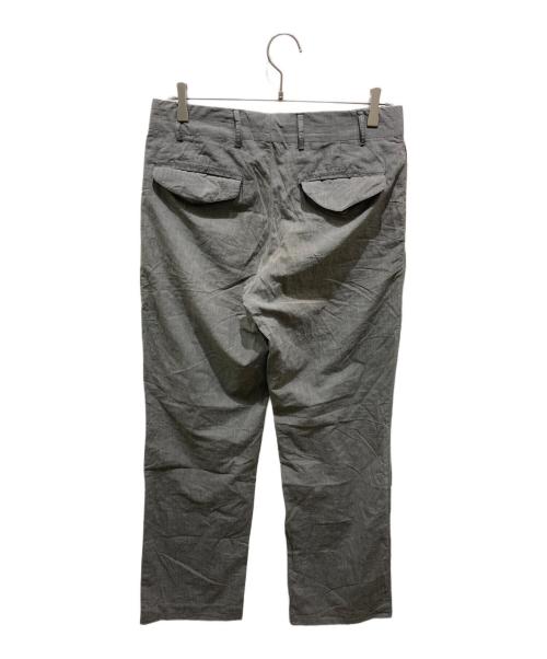 DRIES VAN NOTEN（ドリスヴァンノッテン）DRIES VAN NOTEN (ドリスヴァンノッテン) ストレートパンツ グレー サイズ:46の古着・服飾アイテム