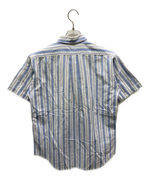 POLO RALPH LAUREN（ポロ・ラルフローレン）POLO RALPH LAUREN (ポロ・ラルフローレン) ストライプシャツ スカイブルー サイズ:XLの古着・服飾アイテム