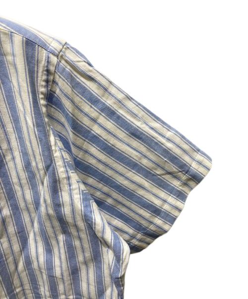 POLO RALPH LAUREN（ポロ・ラルフローレン）POLO RALPH LAUREN (ポロ・ラルフローレン) ストライプシャツ スカイブルー サイズ:XLの古着・服飾アイテム