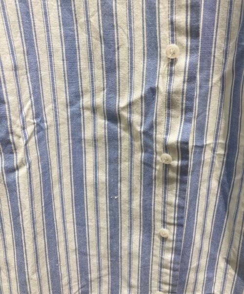 POLO RALPH LAUREN（ポロ・ラルフローレン）POLO RALPH LAUREN (ポロ・ラルフローレン) ストライプシャツ スカイブルー サイズ:XLの古着・服飾アイテム