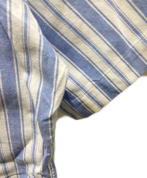 POLO RALPH LAUREN（ポロ・ラルフローレン）POLO RALPH LAUREN (ポロ・ラルフローレン) ストライプシャツ スカイブルー サイズ:XLの古着・服飾アイテム