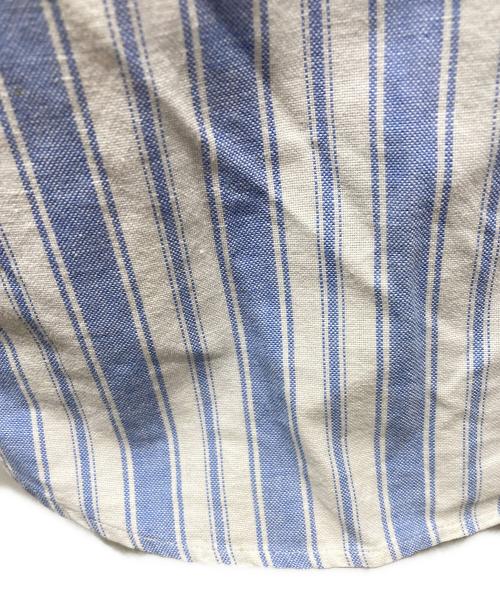 POLO RALPH LAUREN（ポロ・ラルフローレン）POLO RALPH LAUREN (ポロ・ラルフローレン) ストライプシャツ スカイブルー サイズ:XLの古着・服飾アイテム