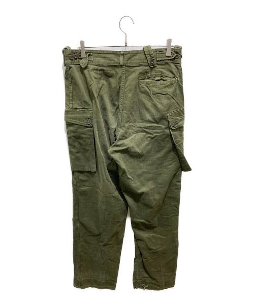 USED（ユーズド）USED (ユーズド) ミリタリーパンツ オリーブ サイズ:記載無しの為実寸参照の古着・服飾アイテム