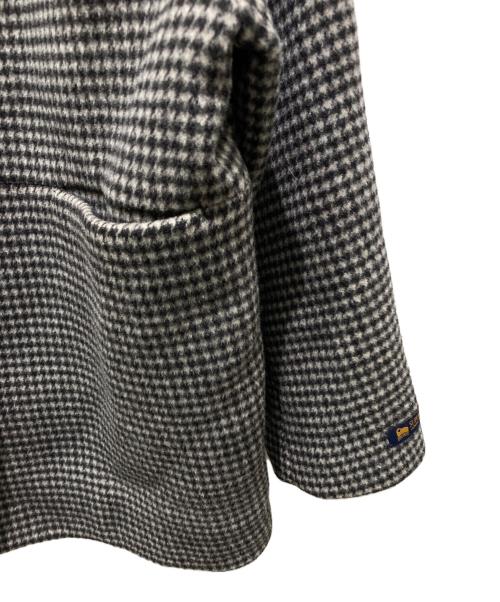 JOURNAL STANDARD relume（ジャーナルスタンダード レリューム）JOURNAL STANDARD relume (ジャーナルスタンダード レリューム) スーパーファインビーバークルーネックコート グレー サイズ:38の古着・服飾アイテム