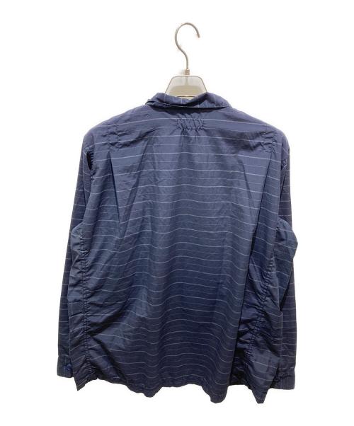 SASSAFRAS（ササフラス）SASSAFRAS (ササフラス) ナイロンシャツ ネイビー サイズ:Lの古着・服飾アイテム