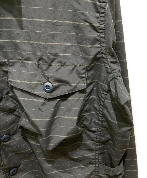 SASSAFRAS（ササフラス）SASSAFRAS (ササフラス) ナイロンシャツ ネイビー サイズ:Lの古着・服飾アイテム