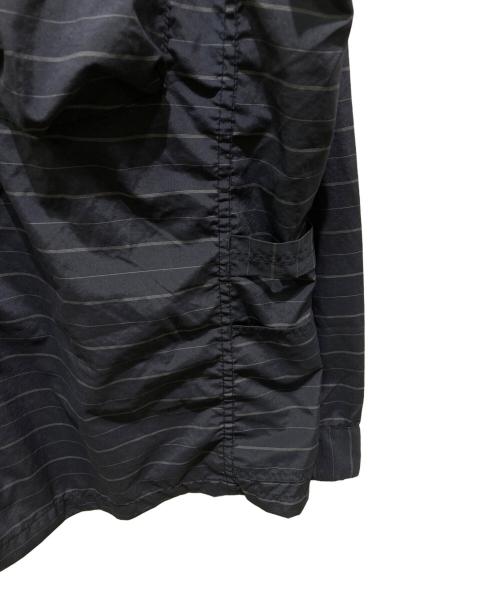 SASSAFRAS（ササフラス）SASSAFRAS (ササフラス) ナイロンシャツ ネイビー サイズ:Lの古着・服飾アイテム