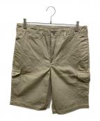 POST O'ALLSポストオーバーオールズ）の古着「ハーフパンツ」｜カーキ