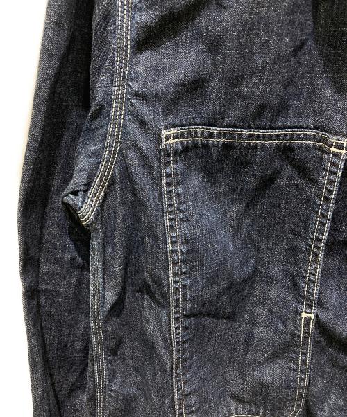 MOMOTARO JEANS（桃太郎ジーンズ）MOMOTARO JEANS (桃太郎ジーンズ) 出陣ジェイルポケットシャツ インディゴ サイズ:40の古着・服飾アイテム