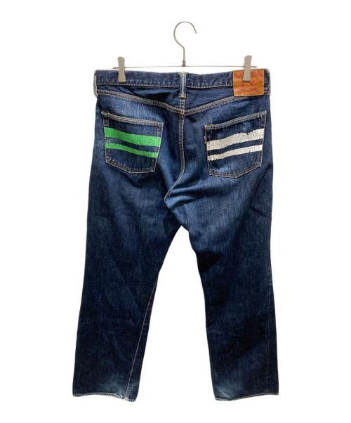 MOMOTARO JEANS（桃太郎ジーンズ）MOMOTARO JEANS (桃太郎ジーンズ) セルビッチデニムパンツ インディゴ サイズ:33の古着・服飾アイテム