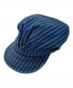 MOMOTARO JEANS桃太郎ジーンズ）の古着「キャスケット」｜ネイビー