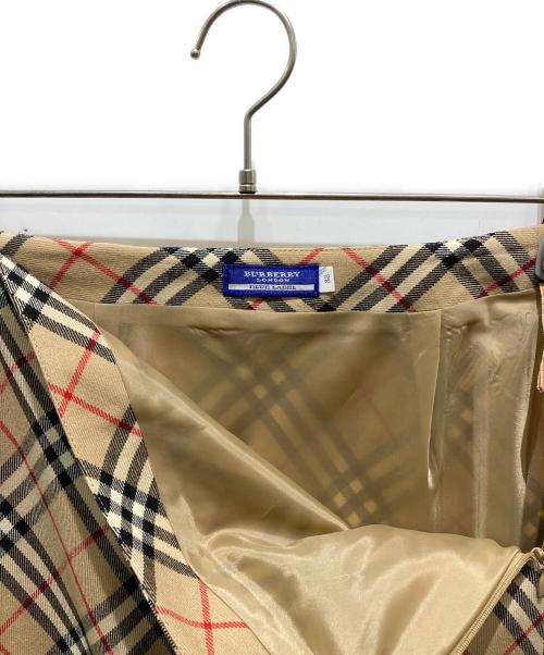 BURBERRY LONDON（バーバリーロンドン）BURBERRY LONDON (バーバリーロンドン) ノバチェックスカート ブラウン サイズ:38の古着・服飾アイテム