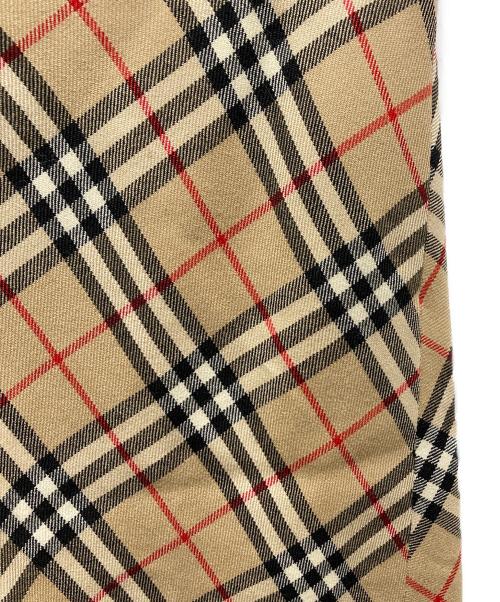 BURBERRY LONDON（バーバリーロンドン）BURBERRY LONDON (バーバリーロンドン) ノバチェックスカート ブラウン サイズ:38の古着・服飾アイテム