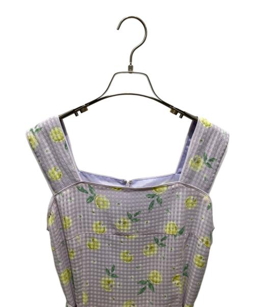 TOCCA（トッカ）TOCCA (トッカ) 総柄ワンピース パープル サイズ:6の古着・服飾アイテム