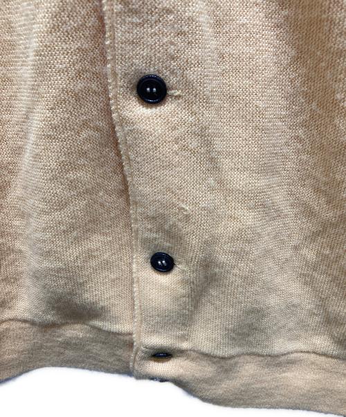 IZOD LACOSTE（アイゾッド ラコステ）IZOD LACOSTE (アイゾッド ラコステ) ニットカーディガン イエロー サイズ:Mの古着・服飾アイテム