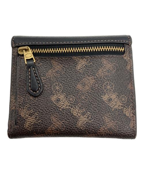 COACH（コーチ）COACH (コーチ) 3つ折り財布 ブラウンの古着・服飾アイテム