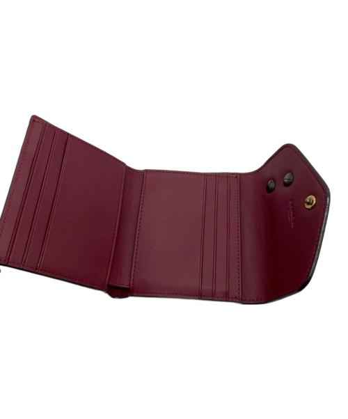 COACH（コーチ）COACH (コーチ) 3つ折り財布 ブラウンの古着・服飾アイテム