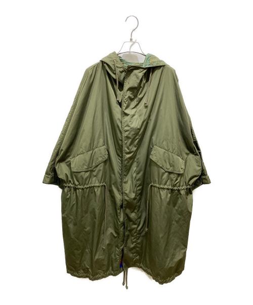 NE-NET（ネネット）Ne-net (ネネット) モッズコート カーキ サイズ:2の古着・服飾アイテム