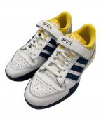 adidas×HUMAN MADEアディダス×ヒューマンメイド）の古着「CONSORTIUM FORUM LOW」｜ホワイト×ネイビー