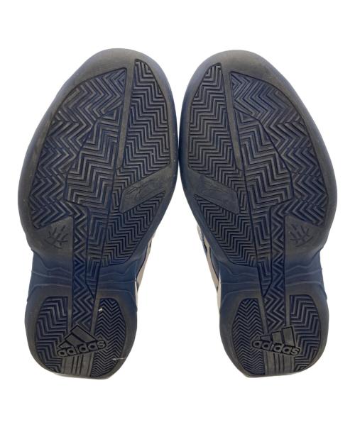 adidas（アディダス）adidas (アディダス) HUMAN MADE (ヒューマンメイド) CONSORTIUM FORUM LOW ホワイト×ネイビー サイズ:27の古着・服飾アイテム