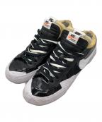 NIKE×sacaiナイキ×サカイ）の古着「Blazer Low」｜ブラック×ホワイト