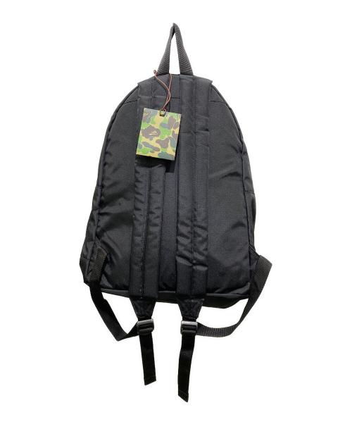 A BATHING APE（ア ベイシング エイプ）A BATHING APE (ア ベイシング エイプ) バックパック ブラックの古着・服飾アイテム