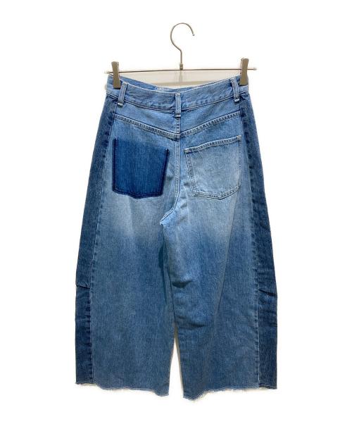JOURNAL STANDARD（ジャーナルスタンダード）JOURNAL STANDARD (ジャーナルスタンダード) デニムブロッキングコクーンパンツ インディゴ サイズ:36の古着・服飾アイテム