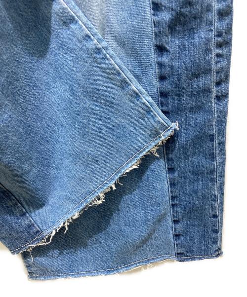 JOURNAL STANDARD（ジャーナルスタンダード）JOURNAL STANDARD (ジャーナルスタンダード) デニムブロッキングコクーンパンツ インディゴ サイズ:36の古着・服飾アイテム