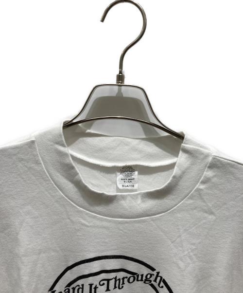 USED（ユーズド）USED (ユーズド) 半袖Tシャツ ホワイト サイズ:XLの古着・服飾アイテム