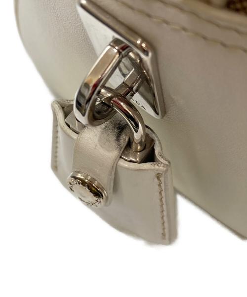 PRADA（プラダ）PRADA (プラダ) ショルダーバッグ ベージュ×ダークブラウンの古着・服飾アイテム